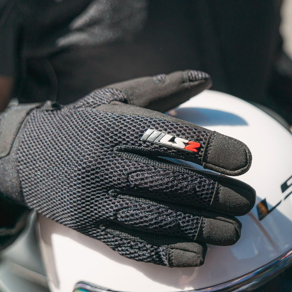 Guante LS2 Cool Hombre Negro